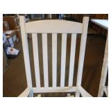 2 Wooden Porch Rocking Chairs