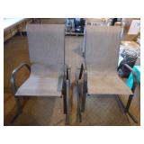2 Patio Rocking Chairs