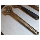 3 Crescent Wrenches