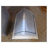 Diamond Plate Trash Can