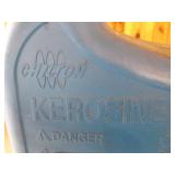 2 Plastic Gas Cans with Nozzles