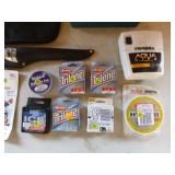 Croxton Ice Fishing Carrying Bag with Ice Fishing Items
