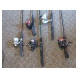 5  Fishing Rods and Reels
