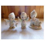 Large Lot of Precious Moments Statues