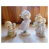 Large Lot of Precious Moments Statues
