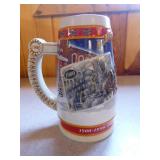 6 Budweiser Holiday Beer Steins