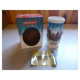 8 Budweiser Beer Steins