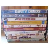 Variety of Young Adult/Adult DVD Movies