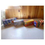 4 NASCAR Die-Cast Cars