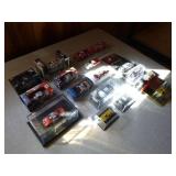 17 NASCAR Replicas and Other Die-Cast Cars