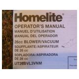 Homelite Blower/Vacuum