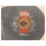 Assorted Fasteners and Saw Blades and Grinding Wheels