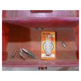 2 Fishing Locators and Tackle Boxes