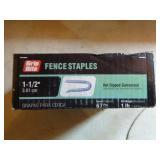 10 Boxes of Grip Rite Fence Staples