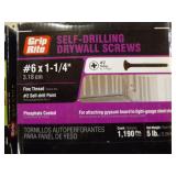 5 Boxes of Grip Rite Nails