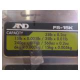 A&D 30 Pound Electronic Scale