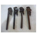 4 Pipe Wrenches