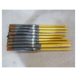 9 Yellow PE Pipes
