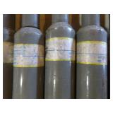 9 Yellow PE Pipes