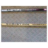 Hockey Sticks and Disc Golf Bags