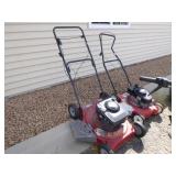 2 Push Lawn Mowers