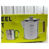 Alpine Mountain Gear Stainless Steel Coffee Set - 5 pc