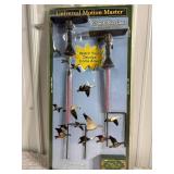 Lot of 3 Universal Motion Master Snow & Blue Geese Shell Decoys