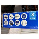 Essential All-Season Professional Grade 8-Piece Pool Cleaning Kit