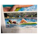 TRC Recreation Splash 1.25" Thick Foam Pool Float Mat (Bahama Blue) - NIB