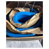 TRC Recreation Splash 1.25" Thick Foam Pool Float Mat (Bahama Blue) - NIB