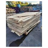 4 stacks of 3/4" plywood