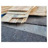 4 stacks of 3/4" plywood