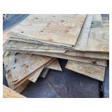 4 stacks of 3/4" plywood