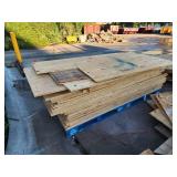 4 stacks of 3/4" plywood
