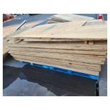 4 stacks of 3/4" plywood