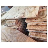 4 stacks of 3/4" plywood