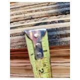 4 stacks of 3/4" plywood