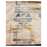 4 stacks of 3/4" plywood