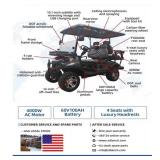 2025 SDLANCH 4-Person Golf Cart (SDLGC80)