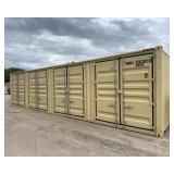 MMSU4003160 // Sea Container with 4 Side Doors, 40HC, Single Trip