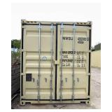 MMSU4003160 // Sea Container with 4 Side Doors, 40HC, Single Trip
