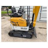2025 SDLANCH Mini Excavator, Yanmar Engine, 23 HP, Diesel (SDLE20 / IRE200)