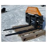 Wolverine Pallet Forks, Hydraulically Adjustable (PFA-11-3300G)
