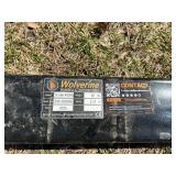 Wolverine Clamp-On Pallet Forks w/ Adjustable Stabilizer Bar (TF1-66-4000G)