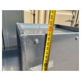 Metal Storage Cabinet With Two Sliding Drawers