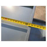 Metal Storage Cabinet With Two Sliding Drawers