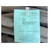 Crate of Industrial Hoses, 1.25-inch Diameter, 200 PSI, 90 Short  26CL