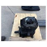 Black Industrial Compressor Unit