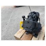 V-Twin Compressor Pump on Wooden Pallet