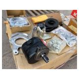 Clutch Pump Kit With Components Including Pulley and Fittings
